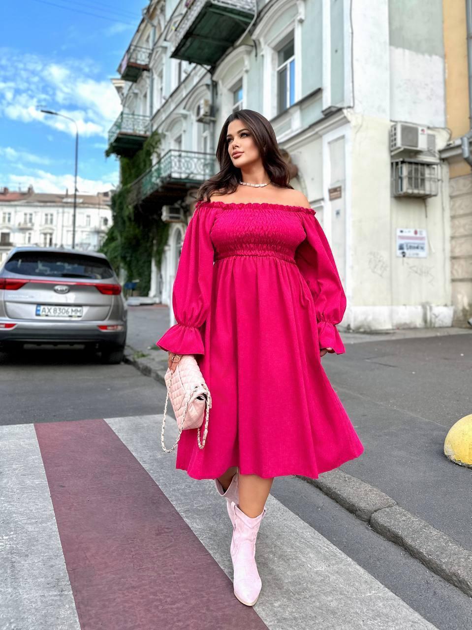 Плаття для милих дам "Мікро Вельвет", фото 1