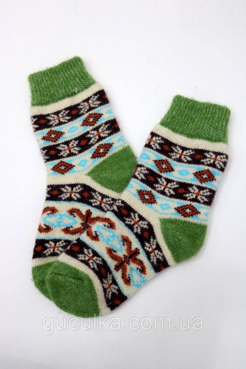 Шкарпетки дорослі зимові з малюнком універсальний розмір, фото 1