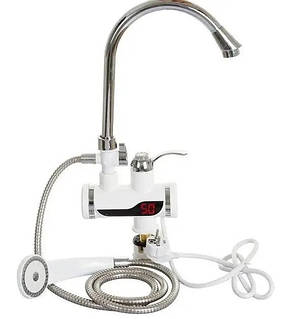 Мини бойлер водонагреватель душ с боковым подключением Water Heater MP 5208