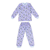 Піжама дитяча тепла GABBI Тепла-1 Бузковий на зріст 80 (10916)