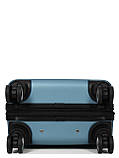 Валіза Франція мала S блакитна 55х35х20+3см/38л/2.6кг/Worldline 627, фото 5