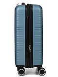 Валіза Франція мала S блакитна 55х35х20+3см/38л/2.6кг/Worldline 627, фото 7
