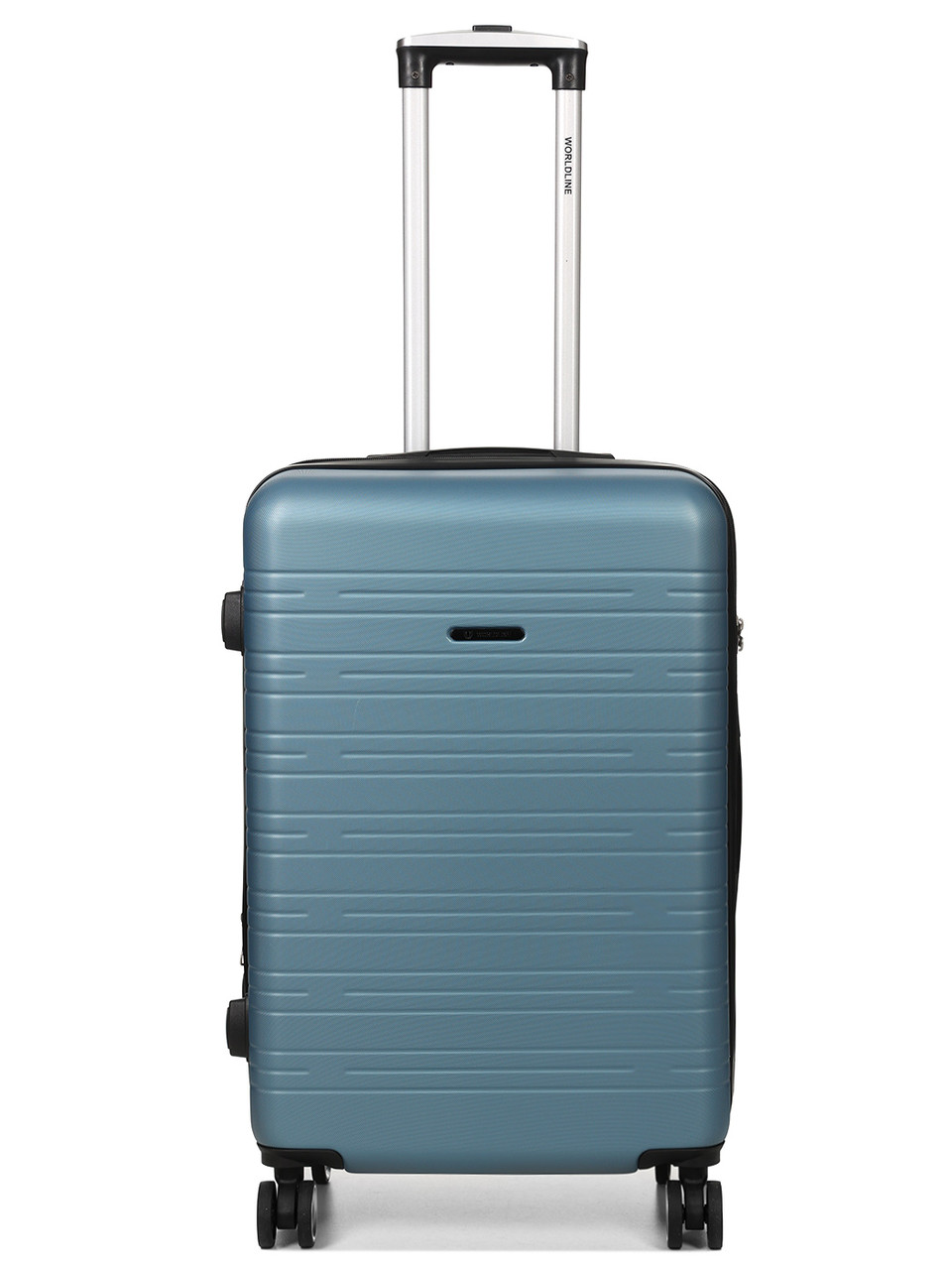 Валіза Франція середня M блакитна 66х44х28+3см/74л/3.5кг/Worldline 627, фото 1