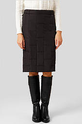 Утеплена спідниця міді Finn Flare W18-12005-200 чорна S