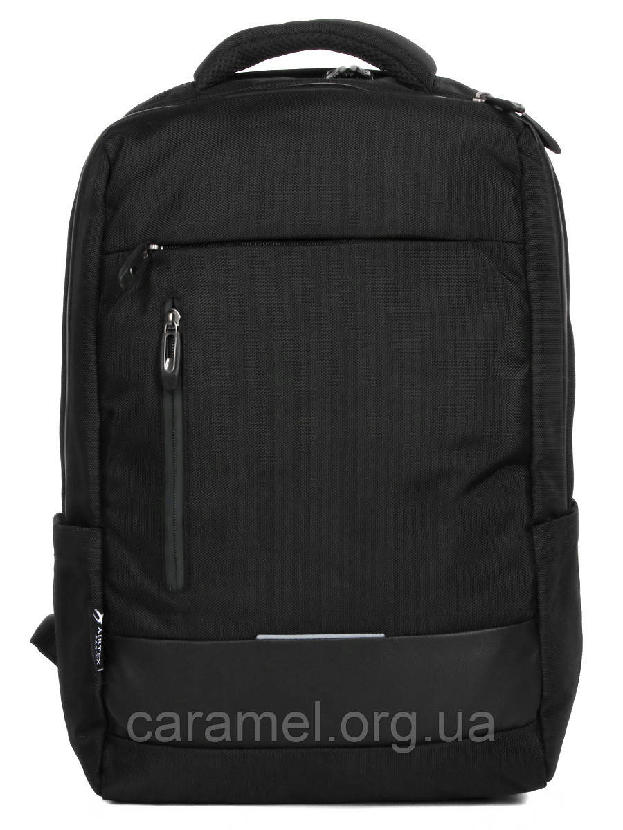 Рюкзак для ноутбука чорний 32х46х10см/13л/0,8кг/Airtex 716, фото 1