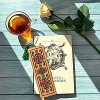 Набір для вишивки нитками на крафтовому картоні «Закладка – Арт Нуво» WLZ-008