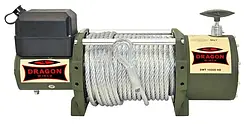 Лебідка електрична на евакуатор Dragon Winch DWT 16000 HD 12 В