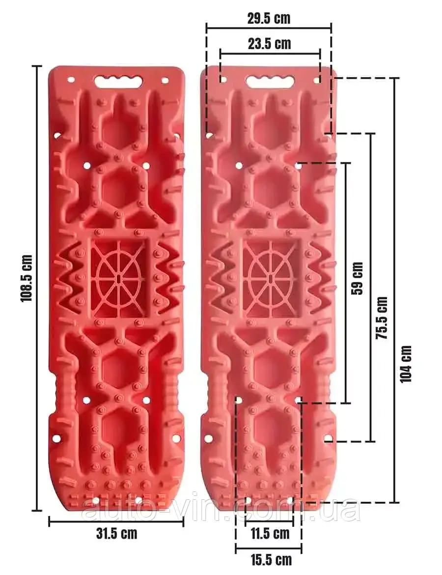 Сенд трак Dragon Winch HD з основою для домкрата, фото 1