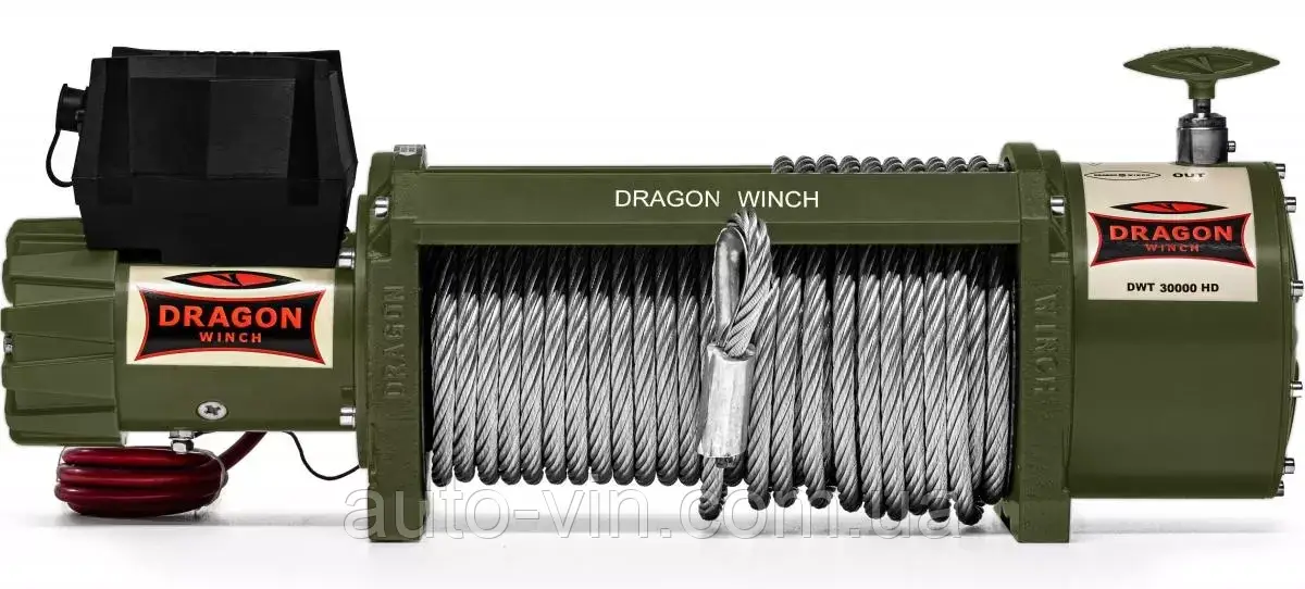 Лебідка електрична Dragon Winch DWT 30000 HD 24 V