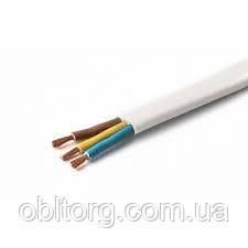 Гнучкий плоский мідний шнур ШВВП 3х1, фото 1