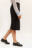 Утеплена спідниця міді Finn Flare A19-12011-200 чорна S, фото 3