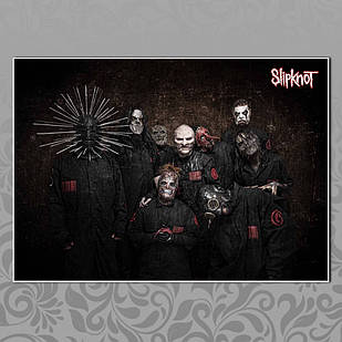 Плакат А3 Рок Slipknot 008