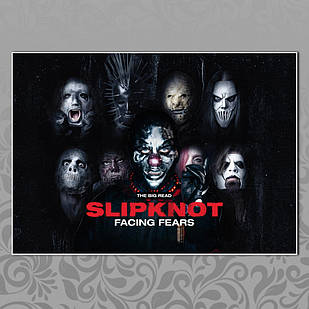 Плакат А3 Рок Slipknot 010