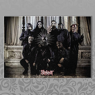Плакат А3 Рок Slipknot 011