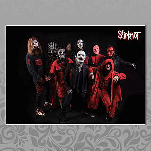 Плакат А3 Рок Slipknot 018