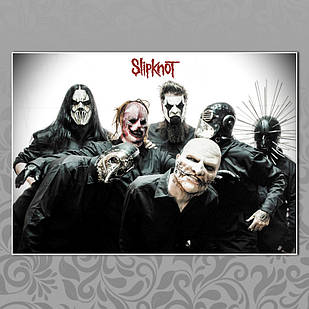 Плакат А3 Рок Slipknot 020