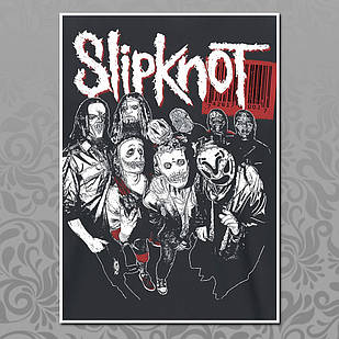 Плакат А3 Рок Slipknot 021