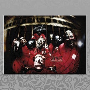 Плакат А3 Рок Slipknot 024