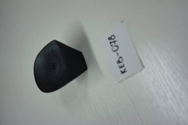 Жіночий Каблук пластиковий КЕВ-078 h-4,6 див. чорн., фото 2