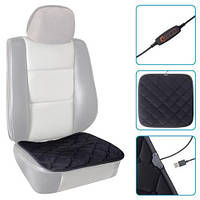 Накладка на сидіння. VHR-0507 (42х40 см) з підігрівом. 5V USB