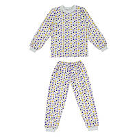 Піжама дитяча тепла GABBI Тепла-1 Жовтогарячий на зріст 80 (10916)