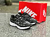 Чоловічі кросівки Nike P-6000 Black Чорні з білим Взуття Найк П-6000 текстиль сітка повсякденні демісезон, фото 4