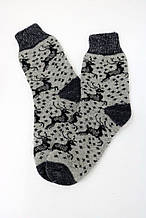 Шкарпетки чоловічі шерстяні з орнаментом та малюнком