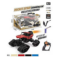 Джип на радіокеруванні 1:14 з металопластику: акумулятор 3.7V, підсвітка та парогенерація, пульт 27 MHz, у