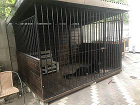 Вольєр закритий металевий "Стандарт" 3*2 м розбірний