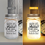 KAAYEE Світлодіодний нічник-пляшка, подарунок мамі на День матері, день народження, Різдво від дочки/сина, фото 9