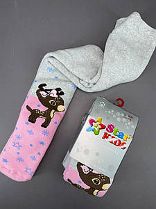 Махрові дитячі колготи  "STAR KIDS"  (80-86 зріст)