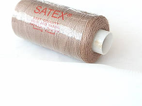 Нитка швейна Satex 40/2 400ярдів (#1125) коричневий