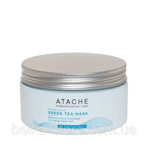 Відновлююча і заспокійлива маска ATACHE Essentielle Reafirming Mask Green Tea , 200 мл, фото 1