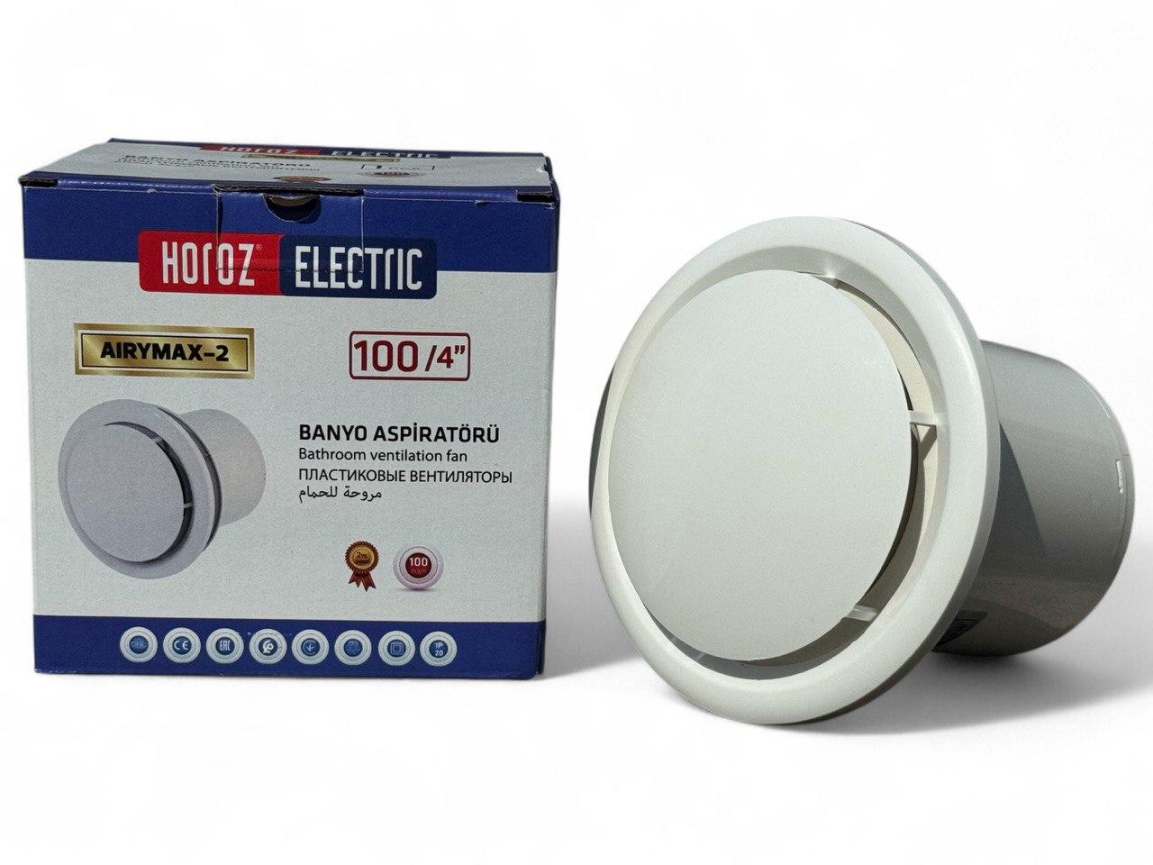 Вентилятор Horoz Electric AIRYMAX-2 12W 100 мм (502-000-100)