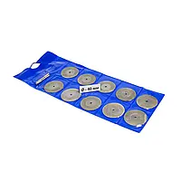 Набір алмазних дисків D= 40 мм (10 дисків+ 2 тримача) d=3 мм