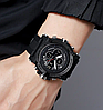 Годинник чоловічий наручний спортивний Skmei 2065 (Чорний з чорним), фото 6