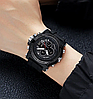 Годинник чоловічий наручний спортивний Skmei 2065 (Чорний з чорним), фото 7