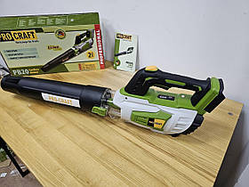 Акумуляторна повітродувка Procraft PB20 (без АКБ та зп)