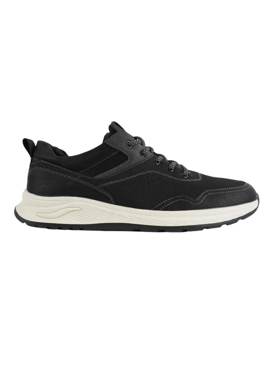 Чоловічі кросівки демісезонні чорні, фото 1