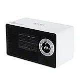 Керамічний тепловентилятор Adler AD 7746 — 700/1000 Вт, сенсорне керування, таймер, LCD-дисплей, фото 2