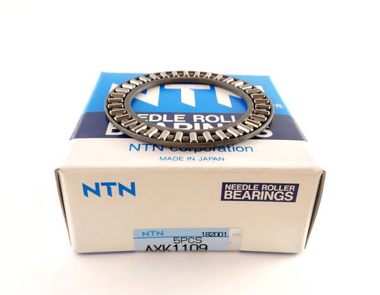 AXK1109 підшипник роликовий (сепаратор), розмір 45*65*3 NTN, фото 1