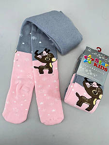 Махрові дитячі колготи  "STAR KIDS"  (92-98 зріст)