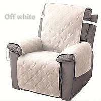 Чохол-накидка для крісла,  бежевий
