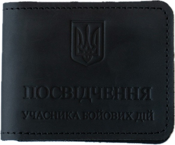 Обкладинка Liberty посвідчення УБД чорний шкіра, фото 1