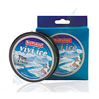 Волосінь рибальська Bratfishing Vivi Ice 30 м (зимова) 0.12 — (2.15кг)