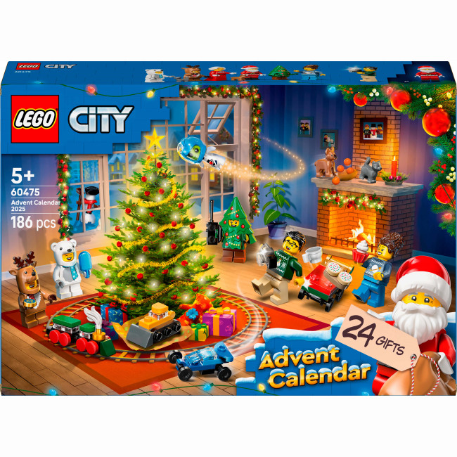 LEGO CITY Новорічний Адвент календар різдвяний календар 2025 Advent 60475, фото 1