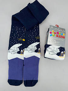 Махрові дитячі колготи  "STAR KIDS"  (80-86 зріст)