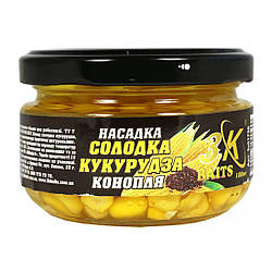 Насадка кукурудза 3KBaits (Конопля), 100мл