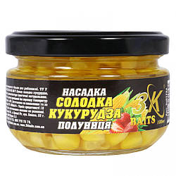 Насадка кукурудза 3KBaits (Полуниця), 100мл