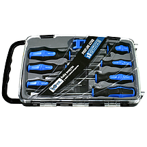 Набір професійного інструменту 2в1 (Набір 111 од. + Набір викруток 7 од.) Profline 68111-103, фото 3